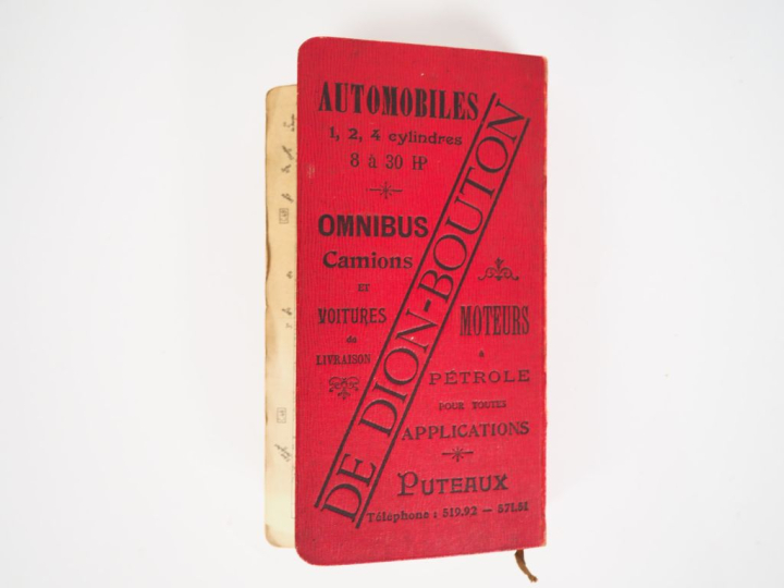 MICHELIN.  Guide rouge 1907. (accident, reliure détachée)