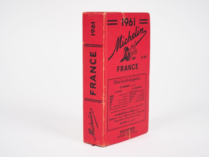MICHELIN.  Guide rouge 1961. (accidents et frottements).