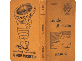 Vente aux enchères MICHELIN. Guide "Maroc" (1922).