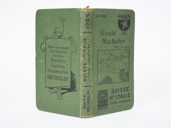 MICHELIN. Guide "Suisse et Haute Italie" (1926).