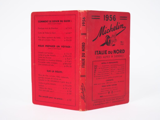 Vente aux enchères MICHELIN. Guide rouge "Italie du Nord" (1956).