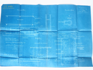 Vente aux enchères MICHELIN. Quatre différents plans :  - deux plans de clôture datés du 