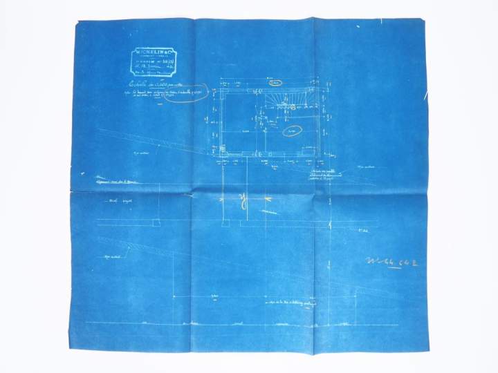 MICHELIN. Deux différents plans du site historique de Cataroux : - Le 