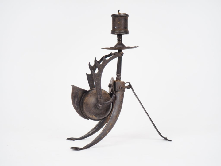 Nécessaire d’écriture, travail anglo-indien, XIXe siècle Objet tripode