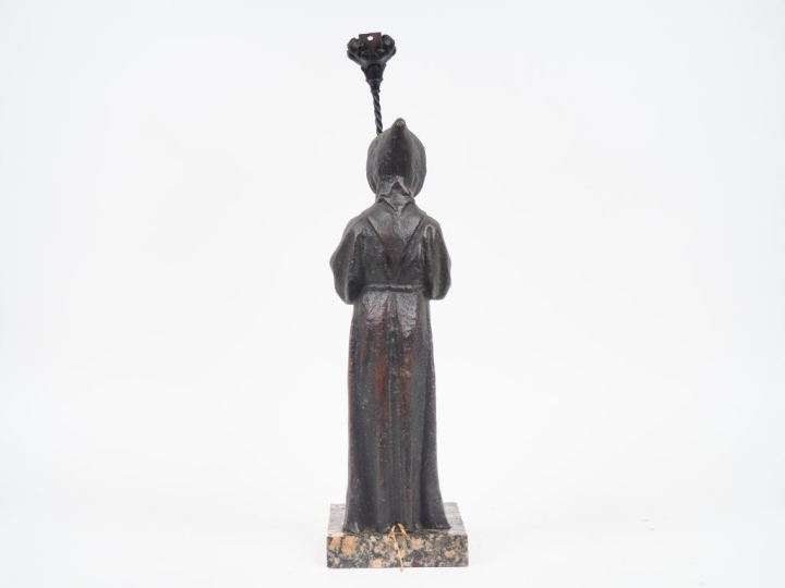 Paul-Louis Loiseau Rousseau.  "Religieuse en procession".  Sculpture e