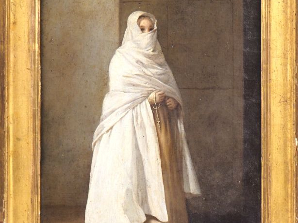 Attribué à Nicolas VLEUGHELS (1668 - 1737) La fille dotée Toile d'orig