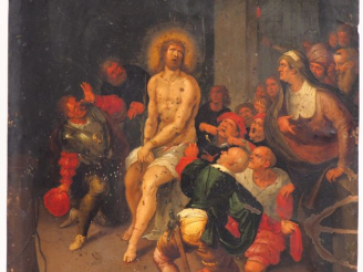 Vente aux enchères Ecole Anversoise du XVIIe siècle, entourage de Frans FRANCKEN "Le déri