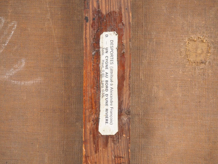 Ecole Flamande vers 1630, entourage de Paul de Vos "Cygne" Toile Haute