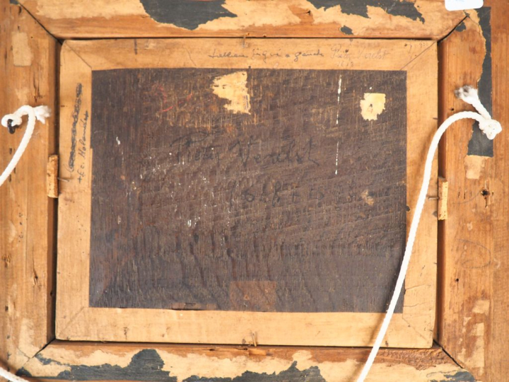 Pieter Hermansz VERELST (Dordrecht 1608 - 1675) "Repos de paysans" Toi