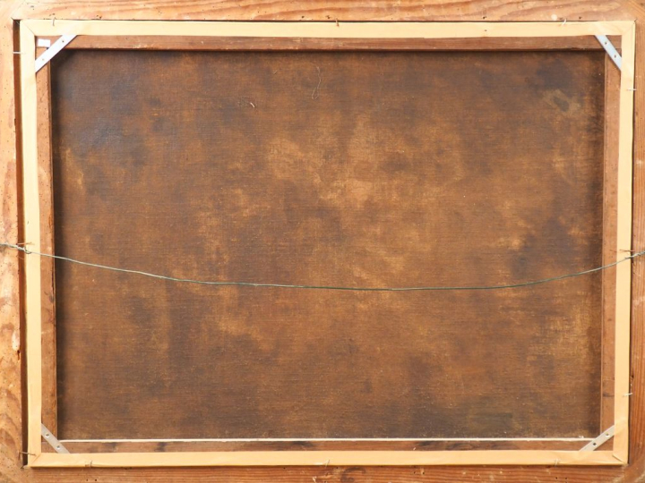 Ecole française XVIIIème. "Scènes de chasse à courre". Paire de grande