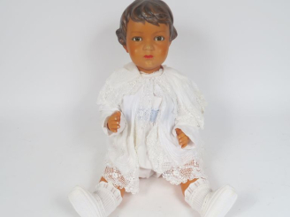 Vente aux enchères Très beau et grand bébé Claudinet de Marc SNF en celluloïd les yeux so