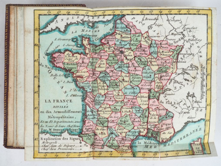 [ATLAS]. ÉTRENNES UTILES ET NÉCESSAIRES AUX COMMERÇANTS ET VOYAGEURS o