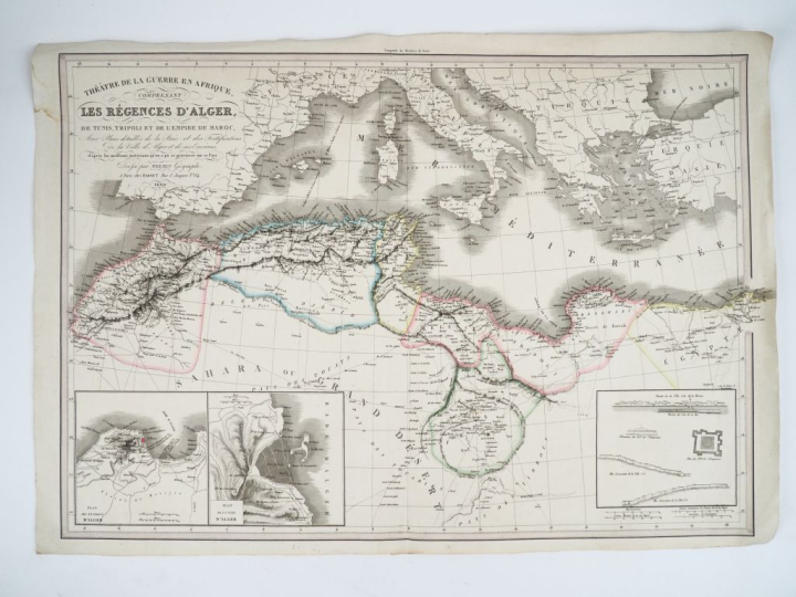 [ALGÉRIE]. FREMIN (A.-R.). THÉÂTRE DE LA GUERRE EN AFRIQUE comprenant 