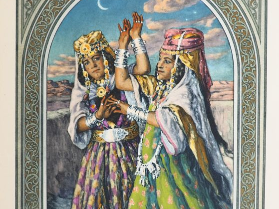 BEN IBRAHIM (S.). EL FIAFI OUA EL KIFAR ou LE DÉSERT. P., Piazza, 1911