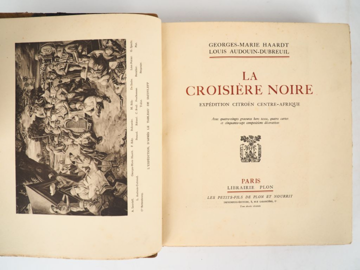 [CITROËN]. HAARDT (G.M.) – AUDOUIN-DUBREUIL (L.). LA CROISIÈRE NOIRE. 