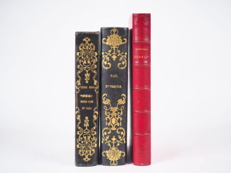 Vente aux enchères HUGO (V.). NOTRE-DAME DE PARIS. P., Perrotin, 1844. Grand in-8 ½ chevr