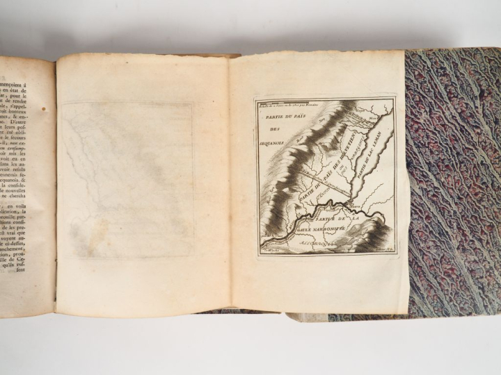 SPON (Jacob). HISTOIRE DE GENÈVE. Genève, Fabri   Barrillot, 1730. Deu