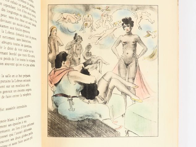 BOZEGY (V. de). LES FILLES DE LOTH et autres poèmes érotiques recueill