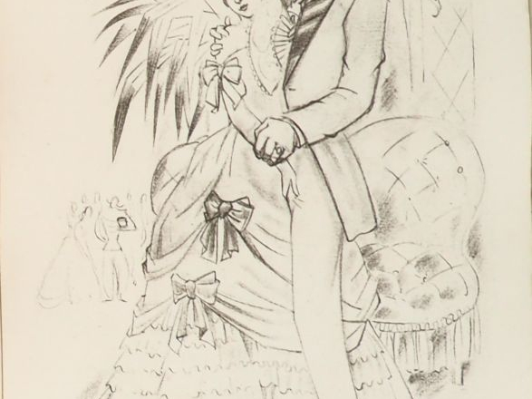 MAUPASSANT (Guy de). MA SOURCE. P., Éditions des Trois, 1929. Petit in