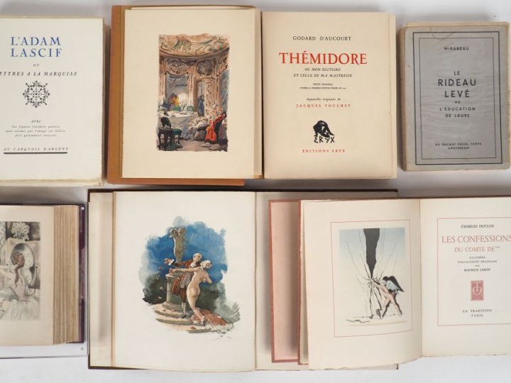 [MIRABEAU (G. H. Riquetti, comte de)]. L’ADAM LASCIF ou Lettres à la M