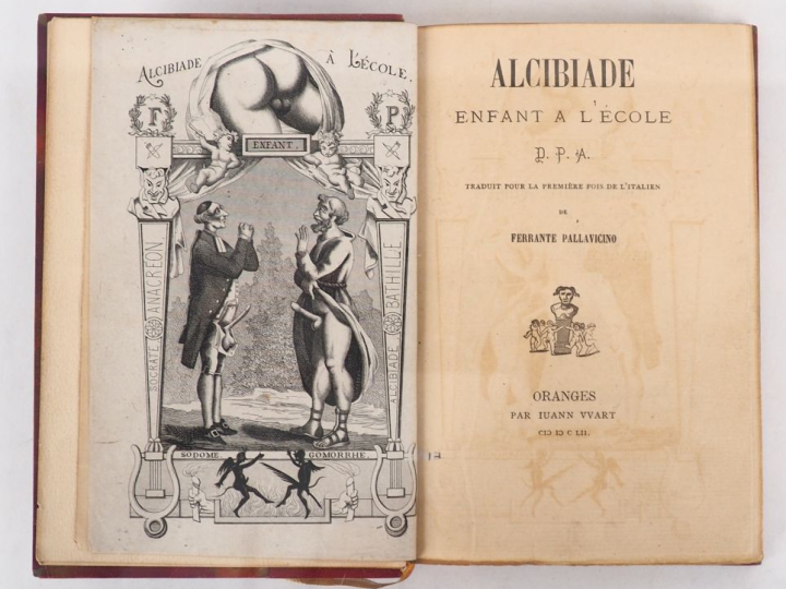 PALLAVACINO (F.). ALCIBIADE ENFANT À L’ÉCOLE. D.P.A. Traduit pour la p