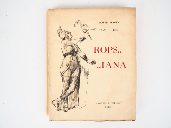 [ROPS]. BOYER D’AGEN - ROIG (J. de). ROPS…IANA. P., Pellet, 1924. Gran