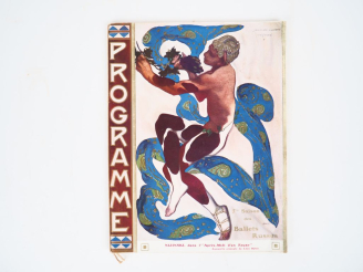Vente aux enchères [BALLETS RUSSES]. PROGRAMME. 7ème SAISON DES BALLETS RUSSES. Mai-juin 
