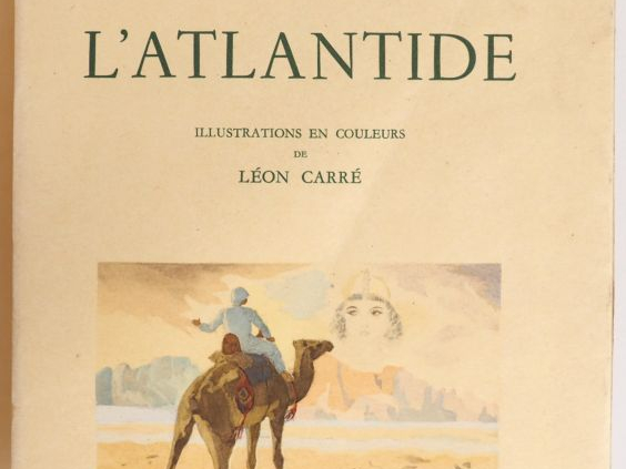 BENOIT (P.). L’ATLANTIDE. P., Piazza, 1939. Petit in-4 broché, étui. É
