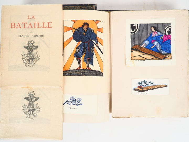 FARRÈRE (Claude). LA BATAILLE. P., Mornay, 1926. In-4 broché, chemise 