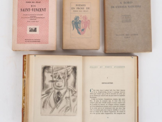 Vente aux enchères [MAC ORLAN (P.)]. FILLES ET PORTS D’EUROPE. P., Au Moulin de Pen-Mur, 