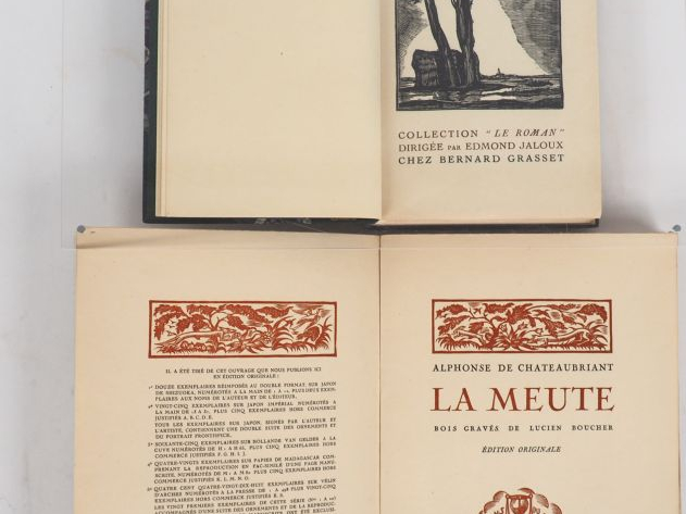 CHATEAUBRIANT (A. de). LA MEUTE. P., Sablier, 1927. Grand in-8 broché.