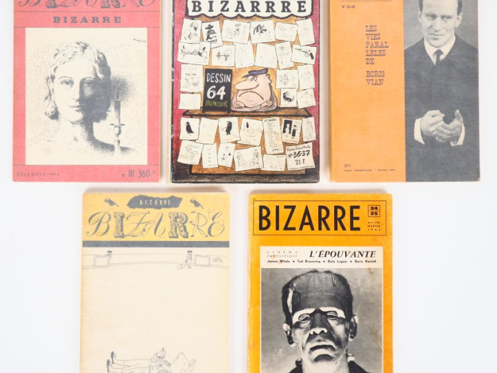 [REVUE]. BIZARRE. Cinq volumes grand in-8 brochés. -	N°1. BIZARRE. (19