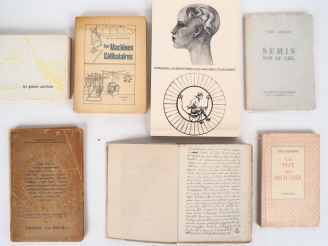 Vente aux enchères [SURRÉALISME]. ENSEMBLE DE 7 OUVRAGES. -	ARNAUD (N.). SEMIS DANS LE CI