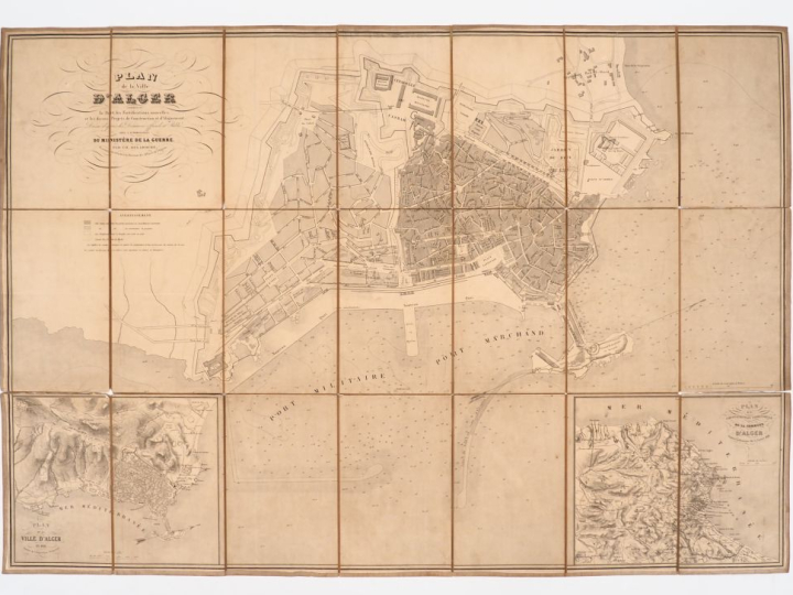 [ALGÉRIE]. ALGÉRIE d’après les cartes de l’état-major et les documents