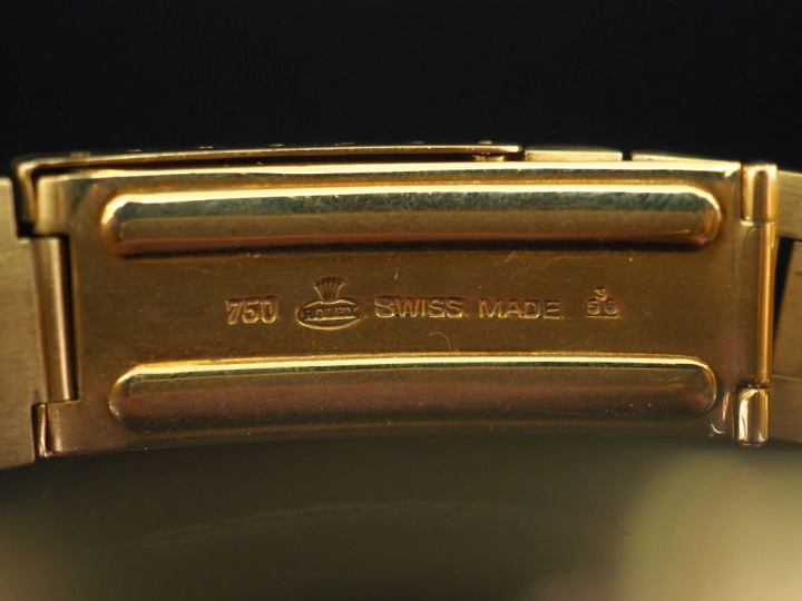 ROLEX Day Date Ref. 6611 No. 231705 Montre bracelet en or jaune 18k (7