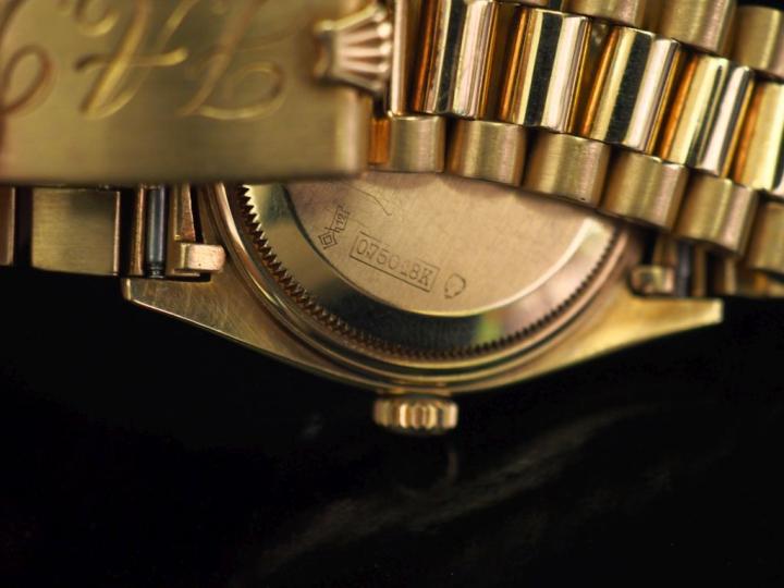 ROLEX Day Date Ref. 6611 No. 231705 Montre bracelet en or jaune 18k (7