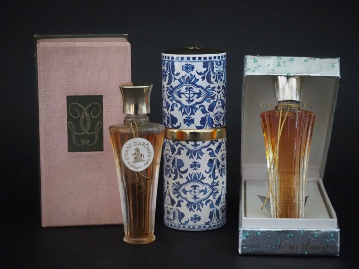 GUERLAIN Chant d'arôme, avec coffret année 1950. Plein et scellé.  Cha