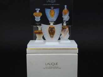 Vente aux enchères LALIQUE Edition limitée. Les Introuvables.