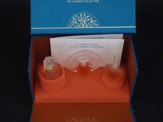 Vente aux enchères LALIQUE Les Introuvables.Edition limitée.
