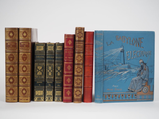 Vente aux enchères [LITTÉRATURE]. ENSEMBLE DE 6 OUVRAGES. -	BÉRANGER. OEUVRES. (3 vol.) -