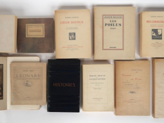 Vente aux enchères [LITTÉRATURE]. ENSEMBLE DE 11 OUVRAGES. -	EEKHOUD (G.). MES COMMUNIONS