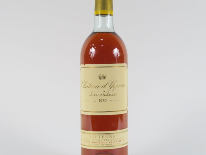 1 BOUTEILLE CHÂTEAU D'YQUEM 1er CCS SAUTERNES - 1980 - LB