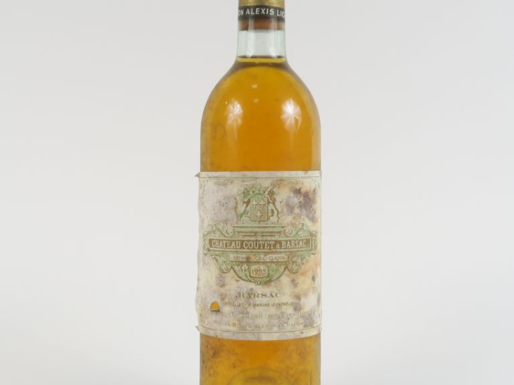 1 BOUTEILLE CHÂTEAU COUTET 1er CC SAUTERNES - 1985 - BG/EA