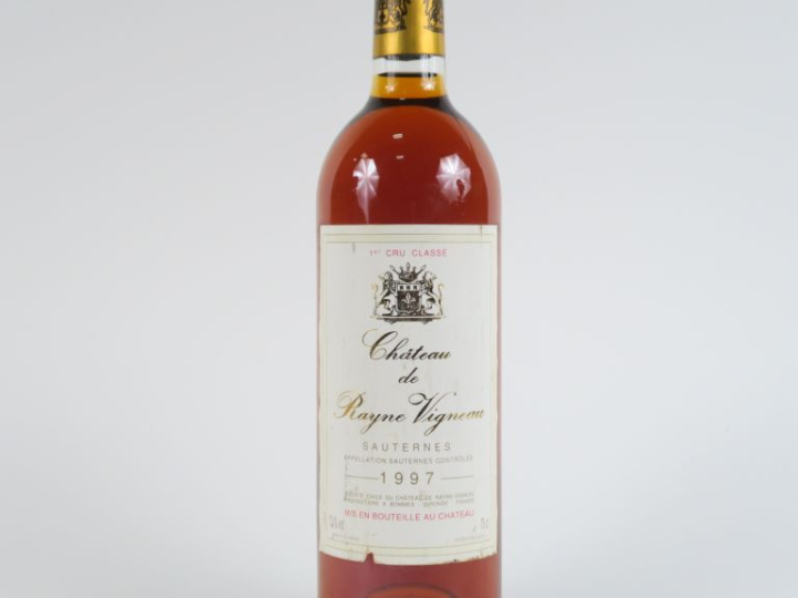 1 BOUTEILLE CHÂTEAU RAYNE VIGNEAU 1er CC SAUTERNES - 1997 - ETLA