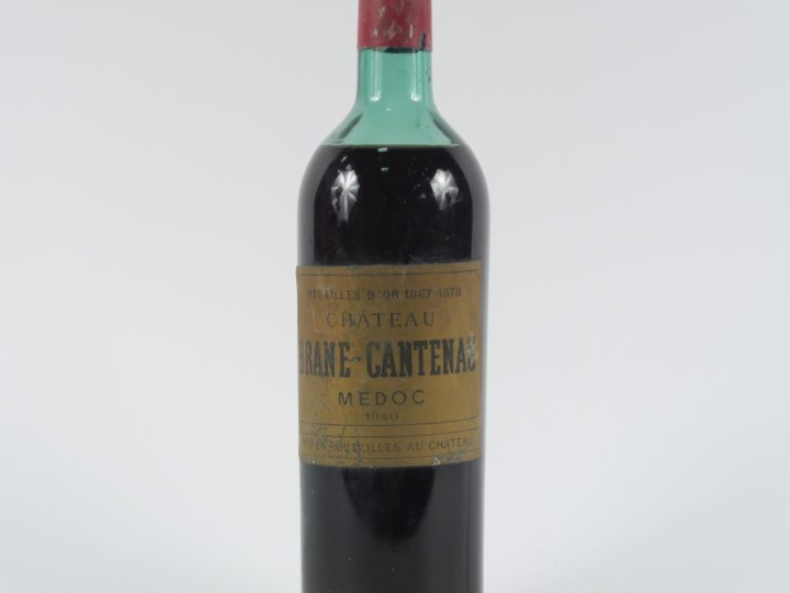1 BOUTEILLE CHÂTEAU BRANE CANTENAC MÉDOC - 1940 - MEP-BEP