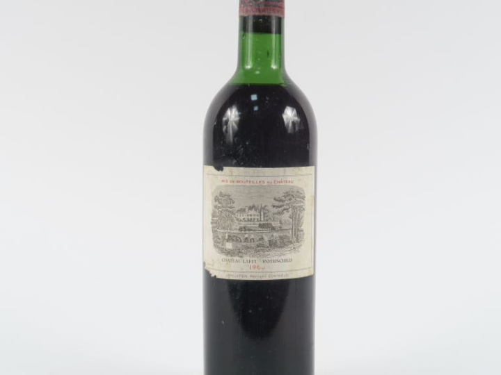1 BOUTEILLE CHÂTEAU LAFITE ROTHSCHILD 1er GCC PAUILLAC - 1960 - LB-HEP