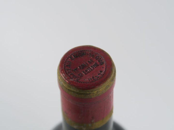 1 BOUTEILLE CHÂTEAU CALON SÉGUR GCC ST JULIEN - 1961 - BG-LB