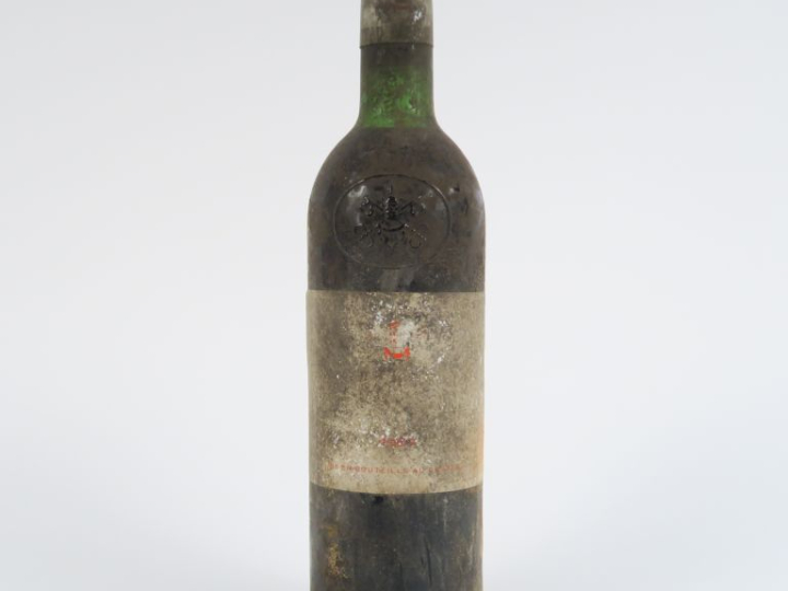 1 BOUTEILLE CHÂTEAU PAPE CLÉMENT GCC GRAVES - 1967 - LB/ETA/BTS