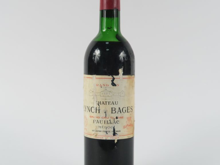 1 BOUTEILLE CHÂTEAU LYNCH BAGES GCC PAUILLAC - 1973 - HEP-MEP/EA