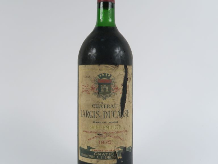 1 MAGNUM CHÂTEAU LARCIS DUCASSE GCC ST ÉMILION - 1975 - BG/EA
